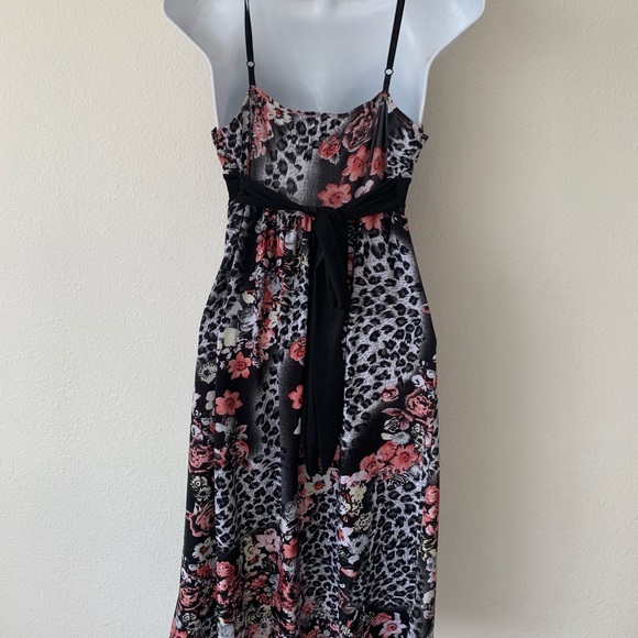 California Woman leopard print cherrry blossom M - Picture 4 of 8